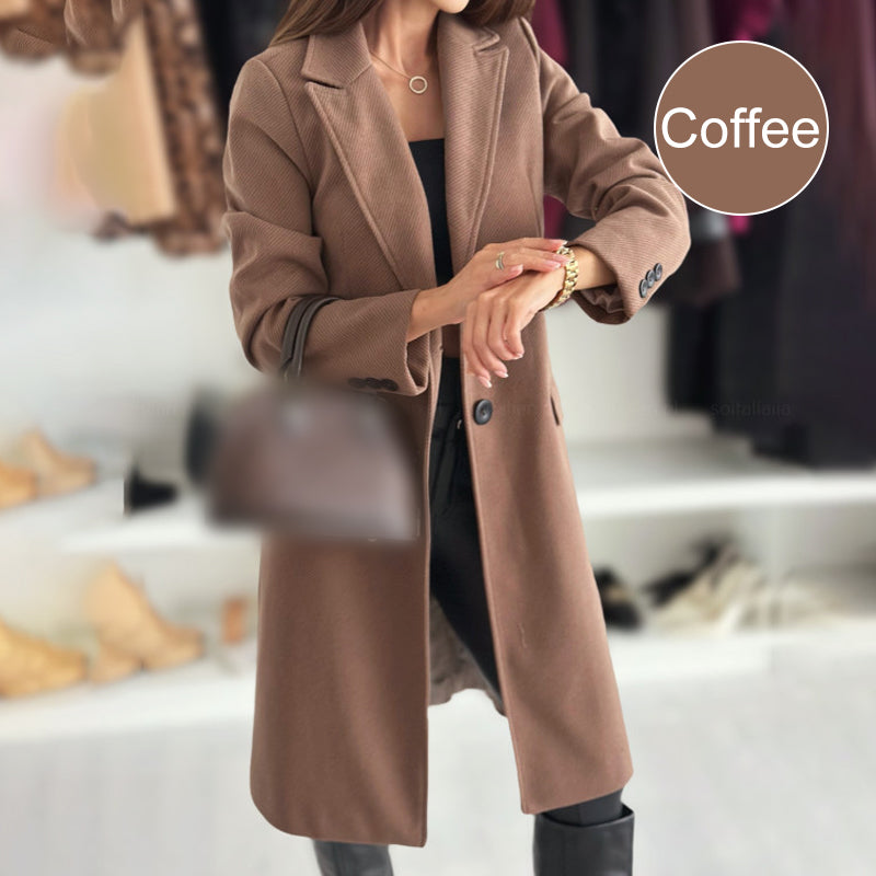 Naotstore - Women’s Elegant Tailored Long Coat