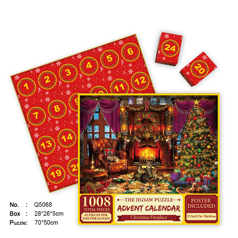 Naotstore - Christmas Advent Calendar Puzzle