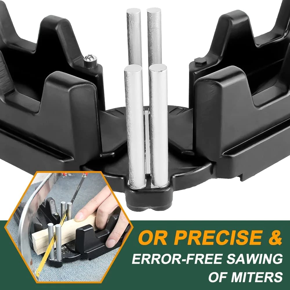 Naotstore - 2-in-1 Mitre Measuring Cutting Tool