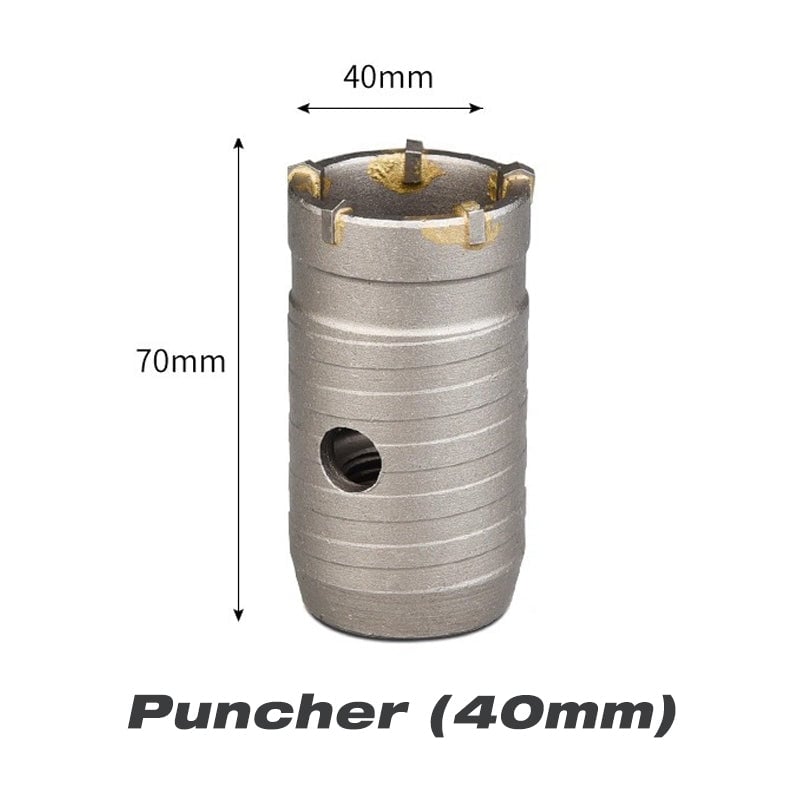 Naotstore - Impact Resistant Wall Puncher Electric Drill Accessories