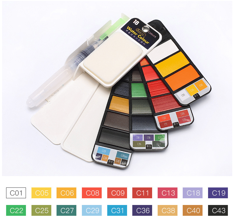 š„Hottest recommendations - Handy Watercolor Travel Kit - naotstore
