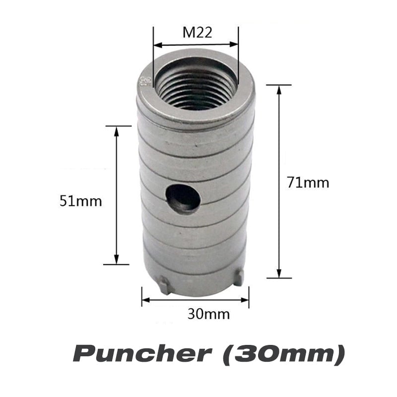 Naotstore - Impact Resistant Wall Puncher Electric Drill Accessories