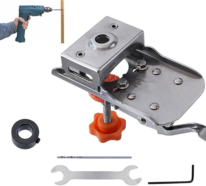 Naotstore - Woodworking 35mm Hinge Boring Jig Hole Opener Kit