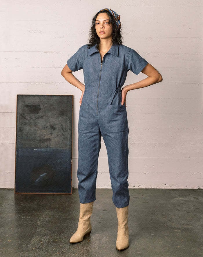 Naotstore - Cropped Utility Jumpsuit