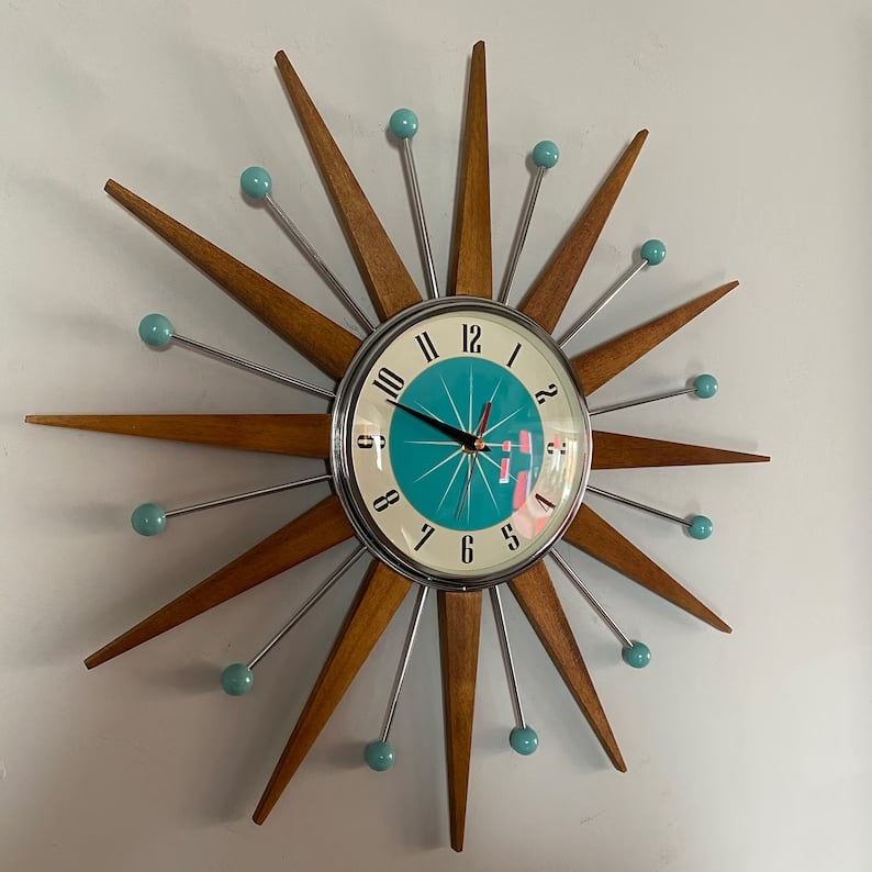 Naotstore - Starburst Sunburst Clock
