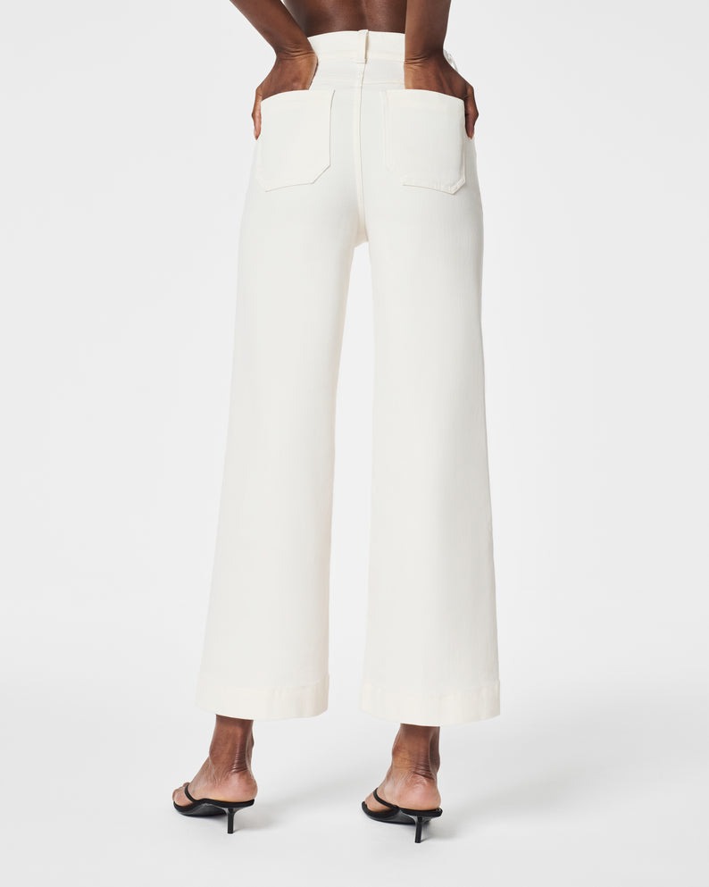 š„Last day! š„Special sale - Tummy Control Cropped Wide-Leg Jeans - naotstore