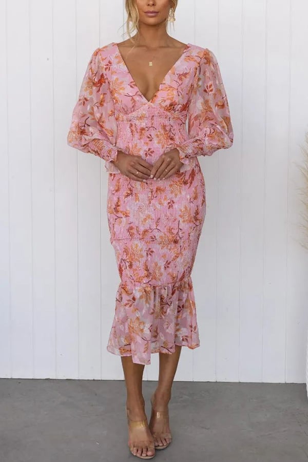 ✨Naotstore🔥Elegant Floral Dress