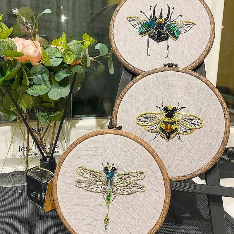 Naotstore - Insect Bead Embroidery DIY Craft Kit