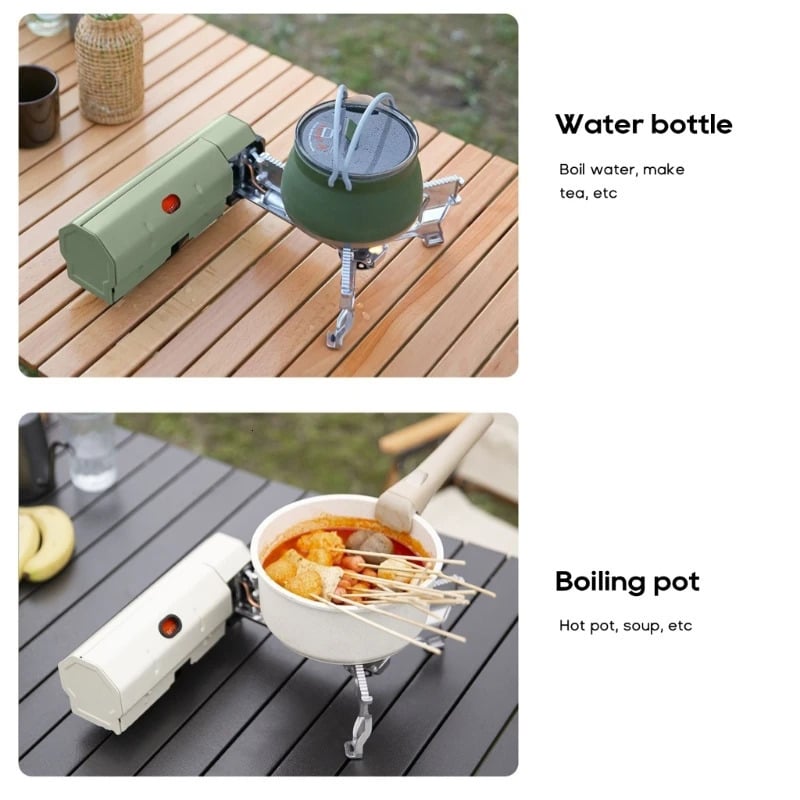 Naotstore - Compact Folding Spyder Camping Gas Stove