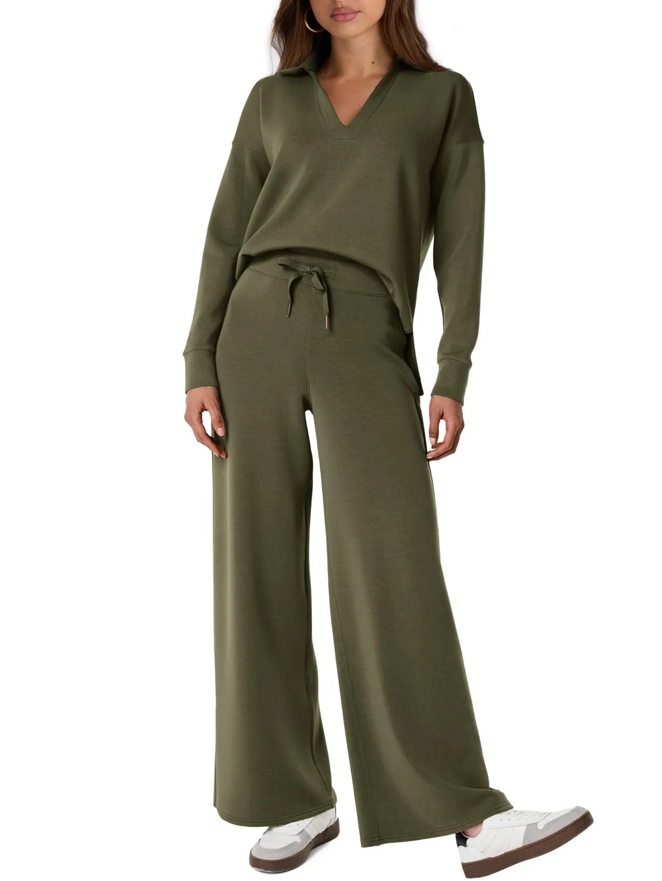 Naotstore - Casual Long Sleeve Sweatsuits Sets