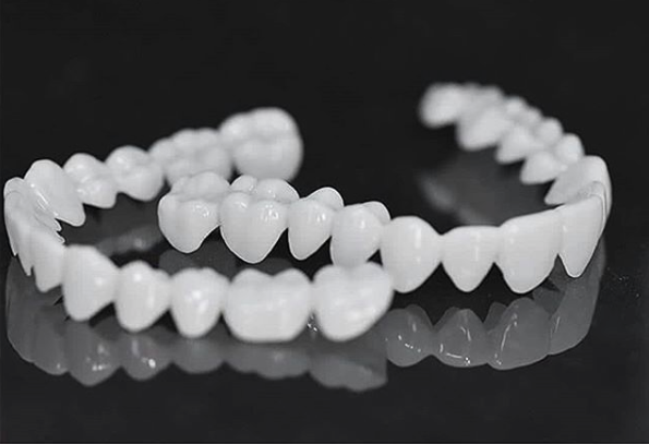 Naotstore - Adjustable Whitening Fake Invisible Holeless Braces