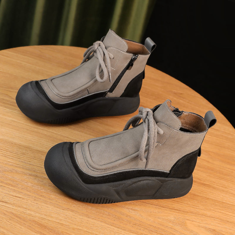 Naotstore - Women's Warm Thick Fashion Martin boots