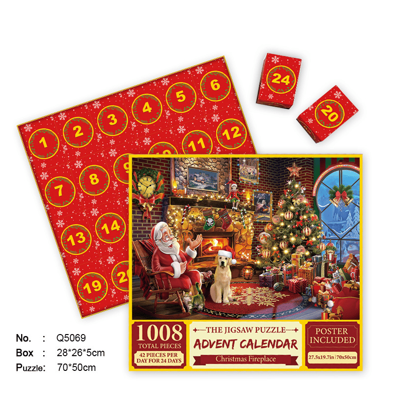 Naotstore - Christmas Advent Calendar Puzzle