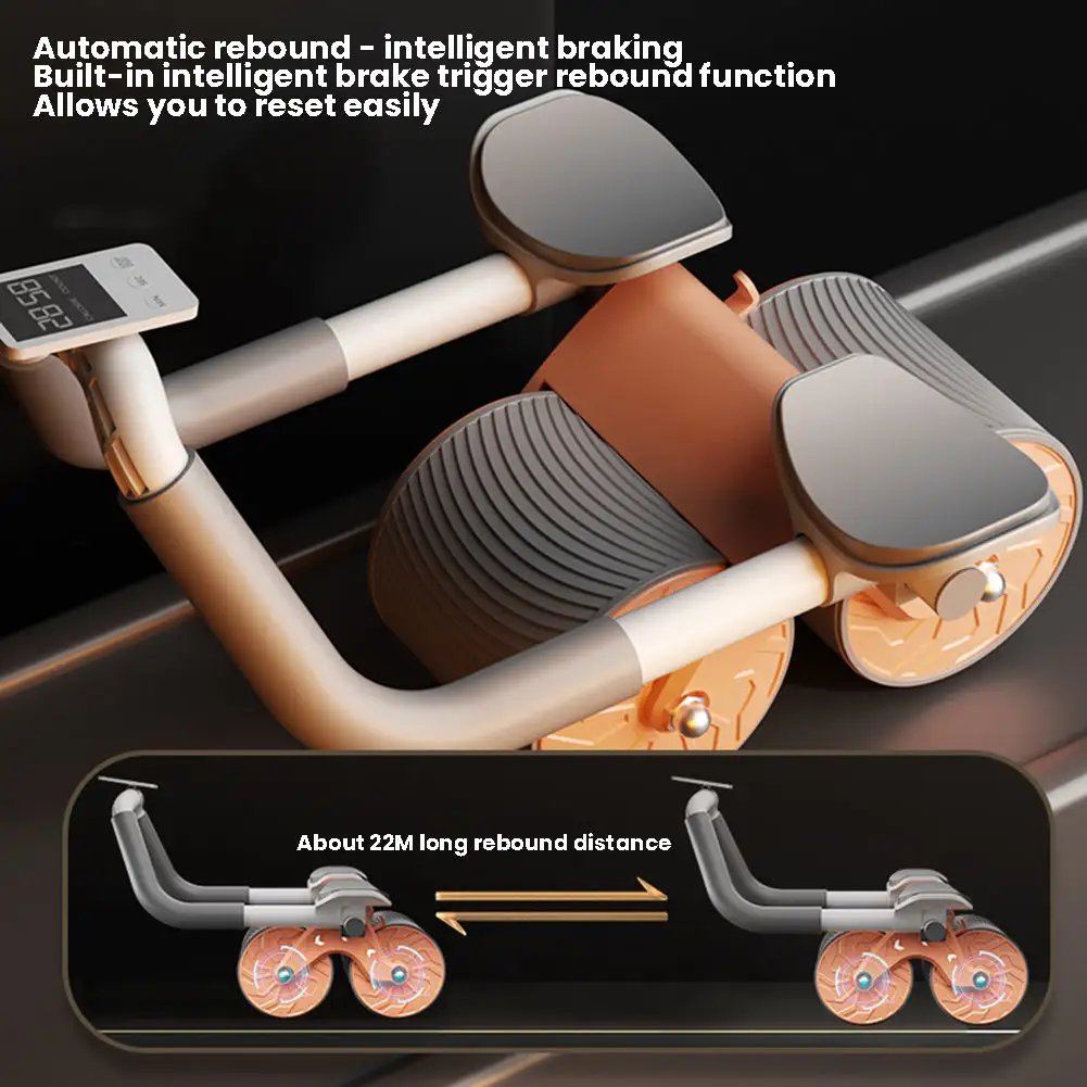 Naotstore - Brand New Upgrade! Get Perfect Abs with our Auto-Rebound Ab Wheel