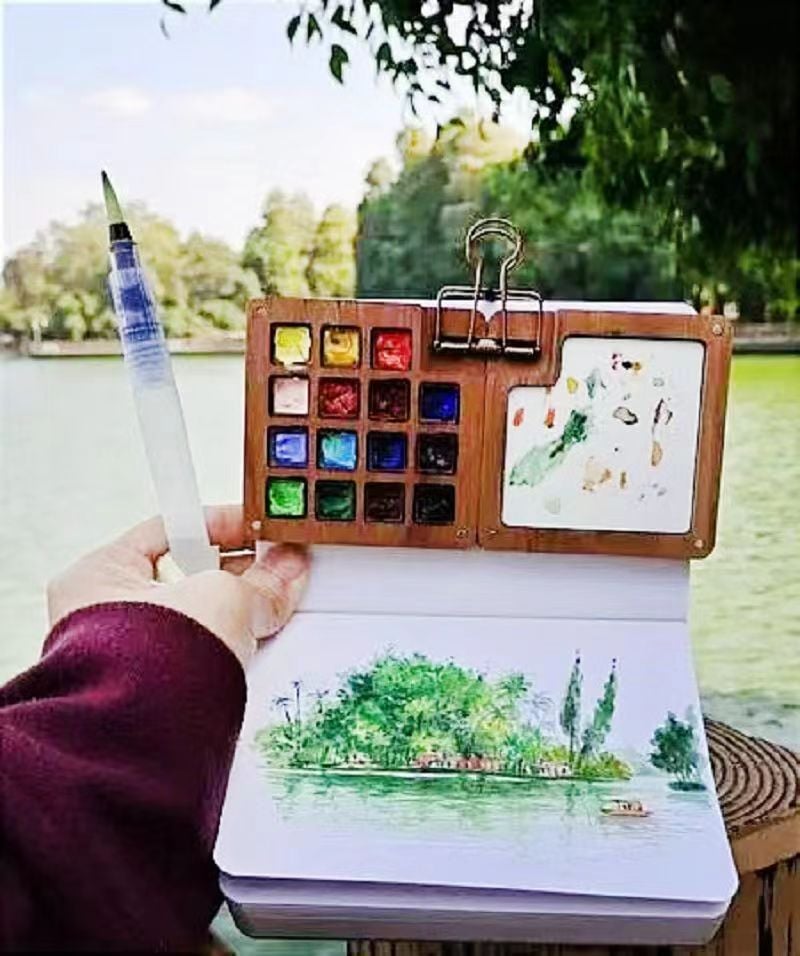 Naotstore - Pocket Watercolor Kit