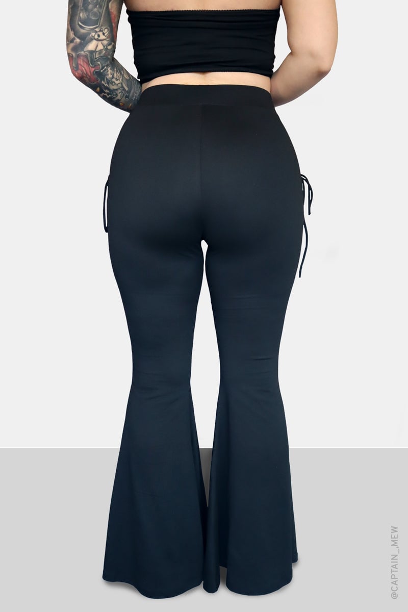 🎁💐Last Day!-49% OFF🔥Lace Up Flare Pants - naotstore