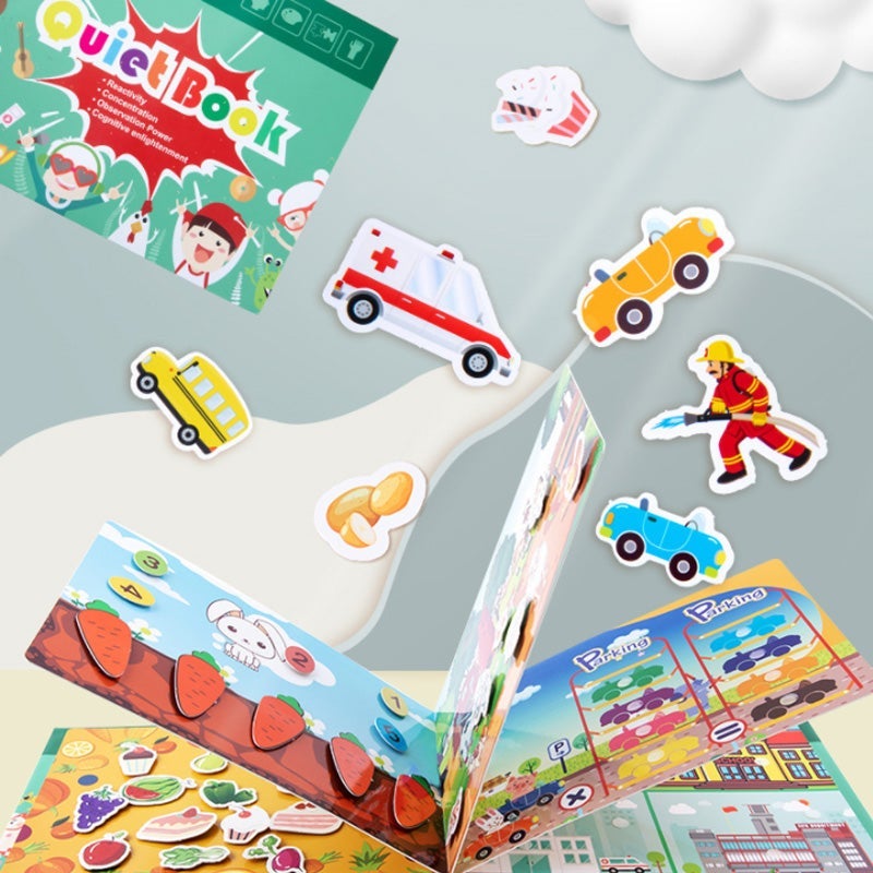 Naotstore - Sank Busy Book for Child to Develop Learning Skills