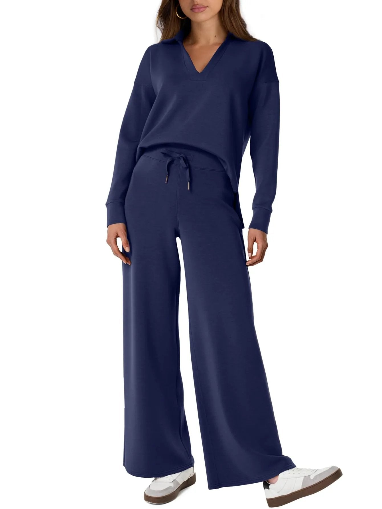 Naotstore - Casual Long Sleeve Sweatsuits Sets