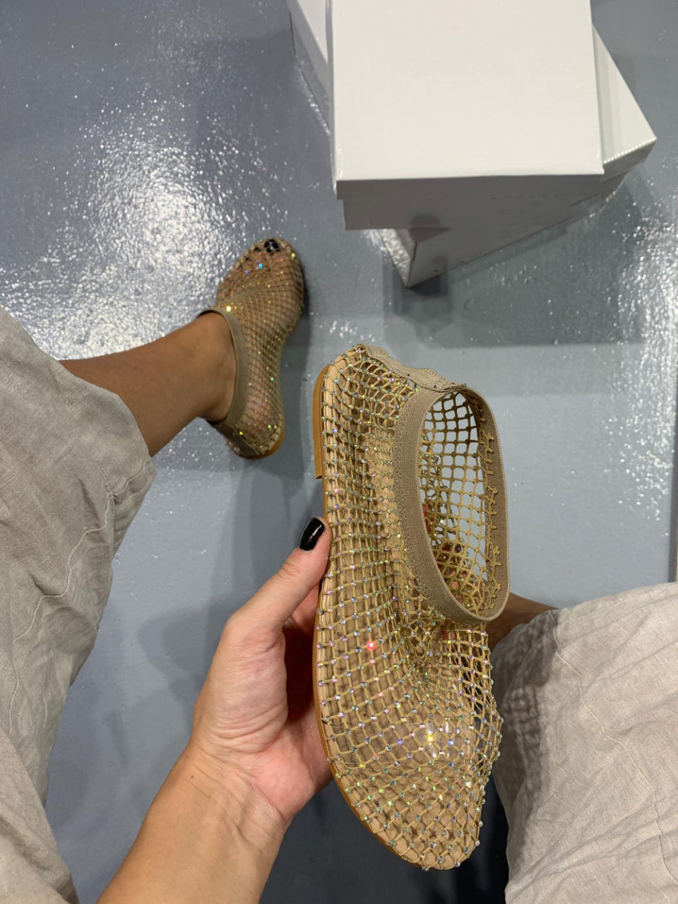 Naotstore - Shiny Stylish Flats
