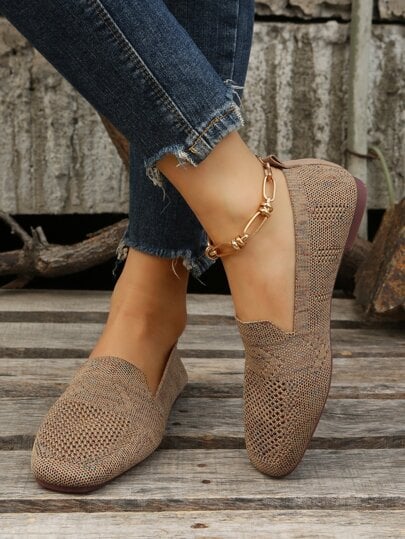 Naotstore - Women Comfortable Arch Support Non-Slip Flat Shoes