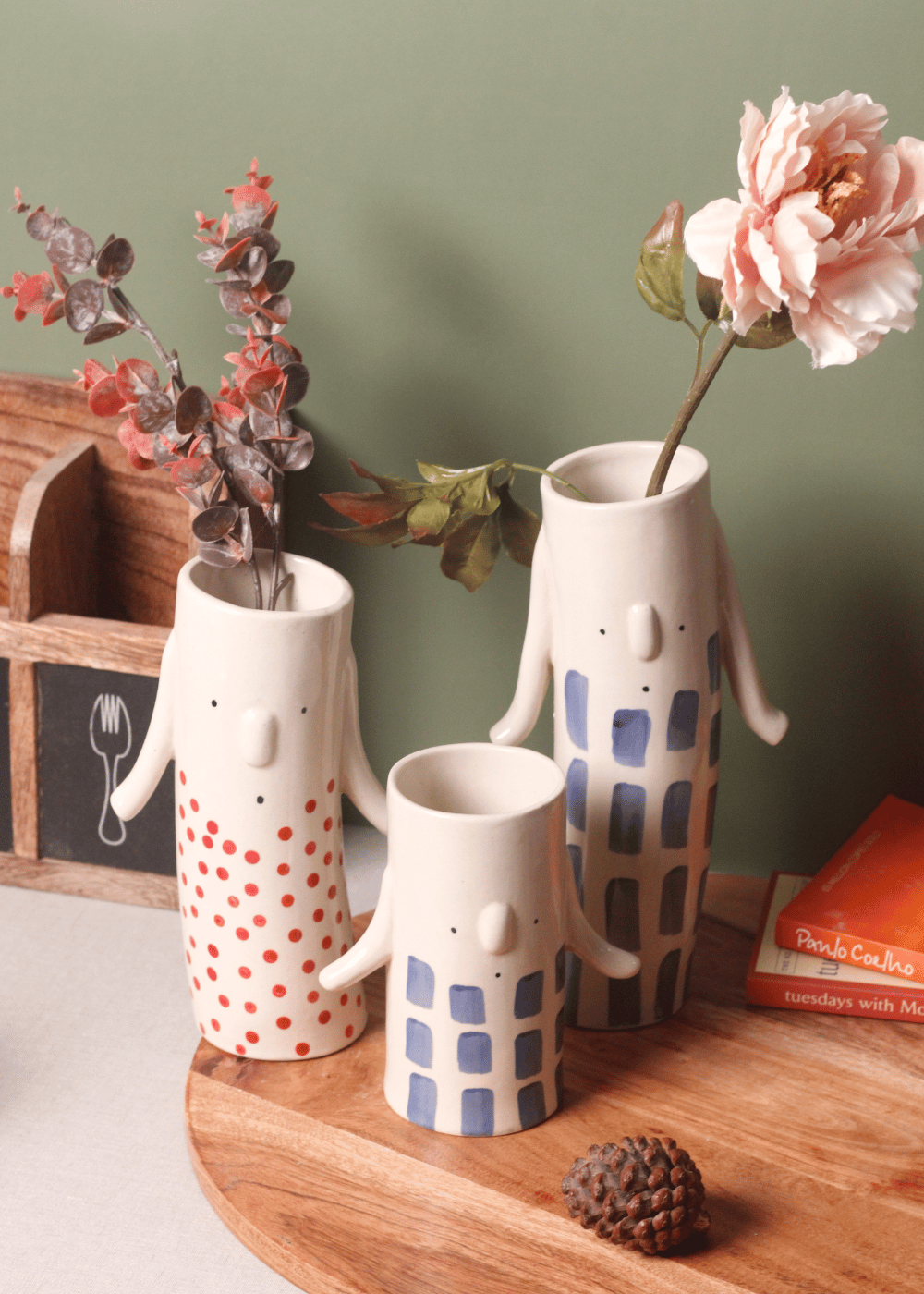 💐Hottest items this month - Handmade Family Vase Set - naotstore