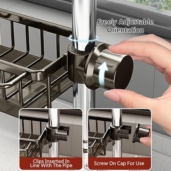 Naotstore - Kitchen Sink Faucet Organizer