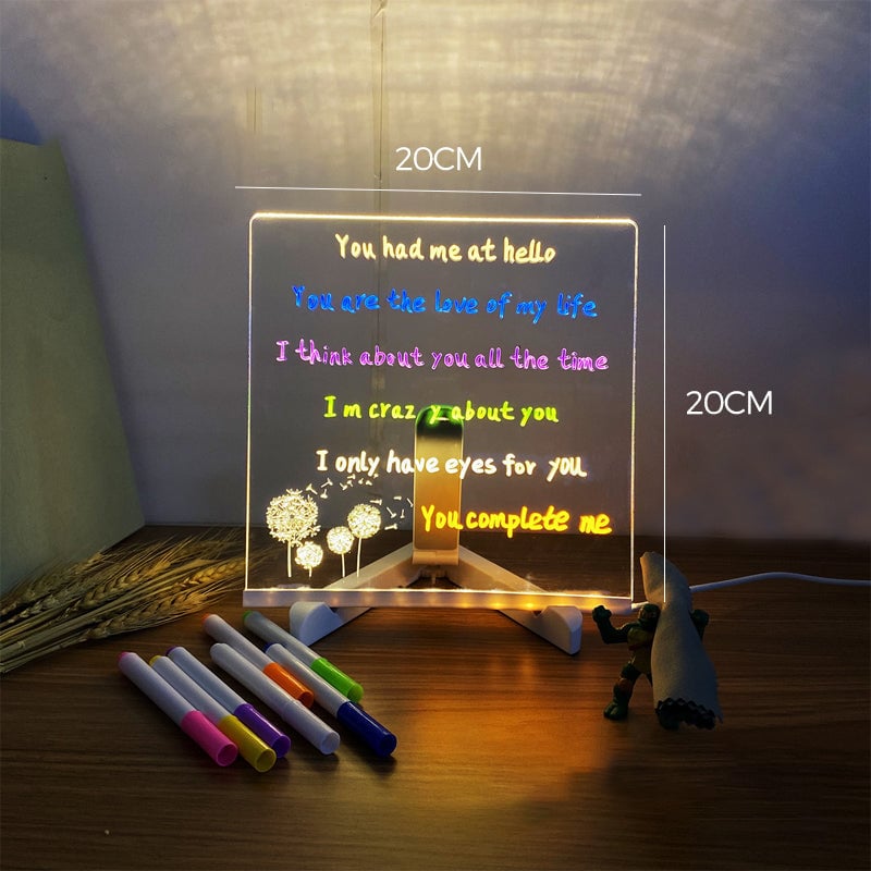 Naotstore - LED Note Board with Colors