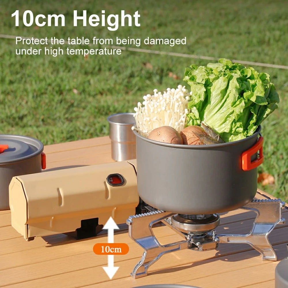 Naotstore - Compact Folding Spyder Camping Gas Stove