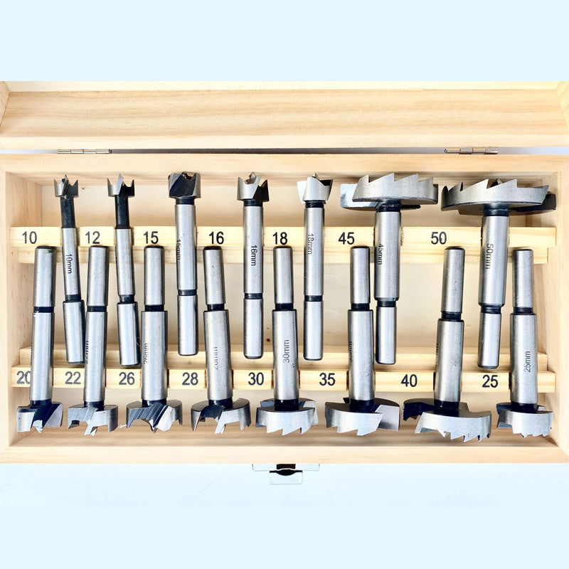 Naotstore - Bit Set with Round Shank for Wood