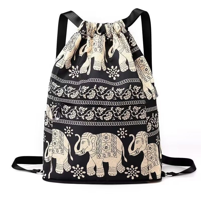Drawstring Foldable Large Capacity Dry-wet Separation Travel Sports Backpack - naotstore