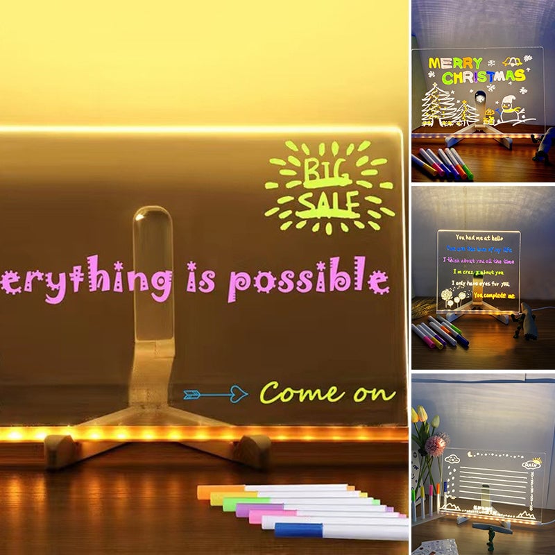 Naotstore - LED Note Board with Colors