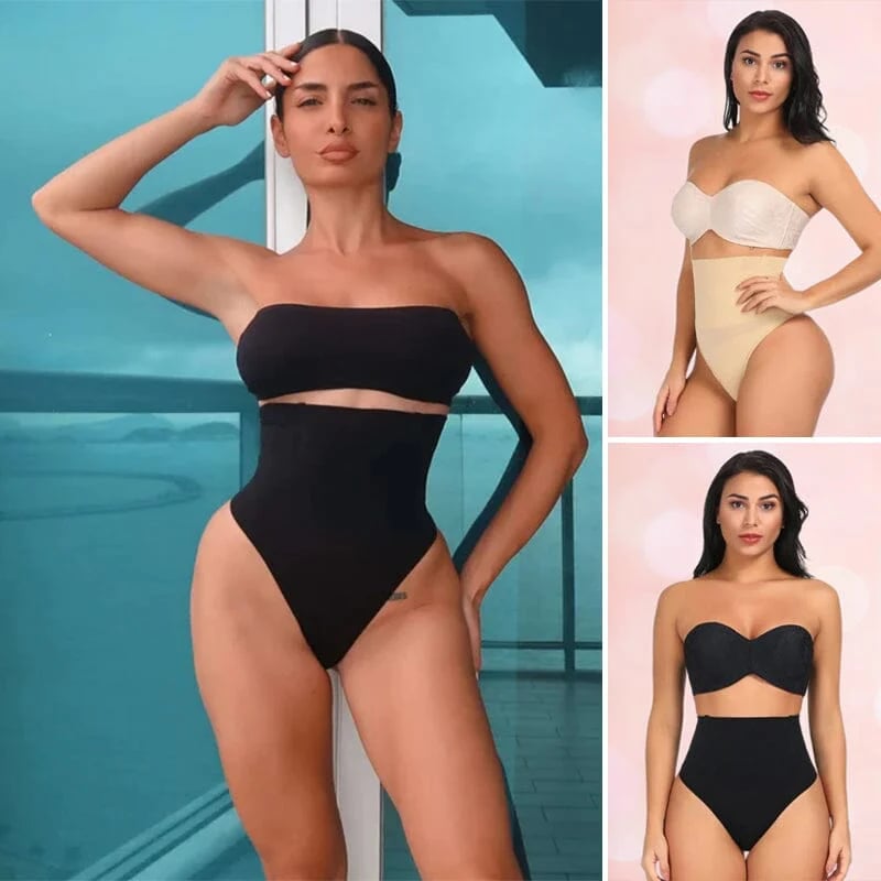 š„Buy 1 get 1 free - High Waist Tummy Control Thong - naotstore