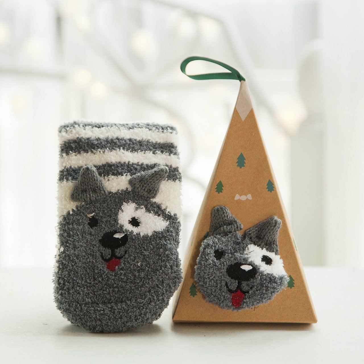 Naotstore - Cute Christmas Style Thickened Warm Socks