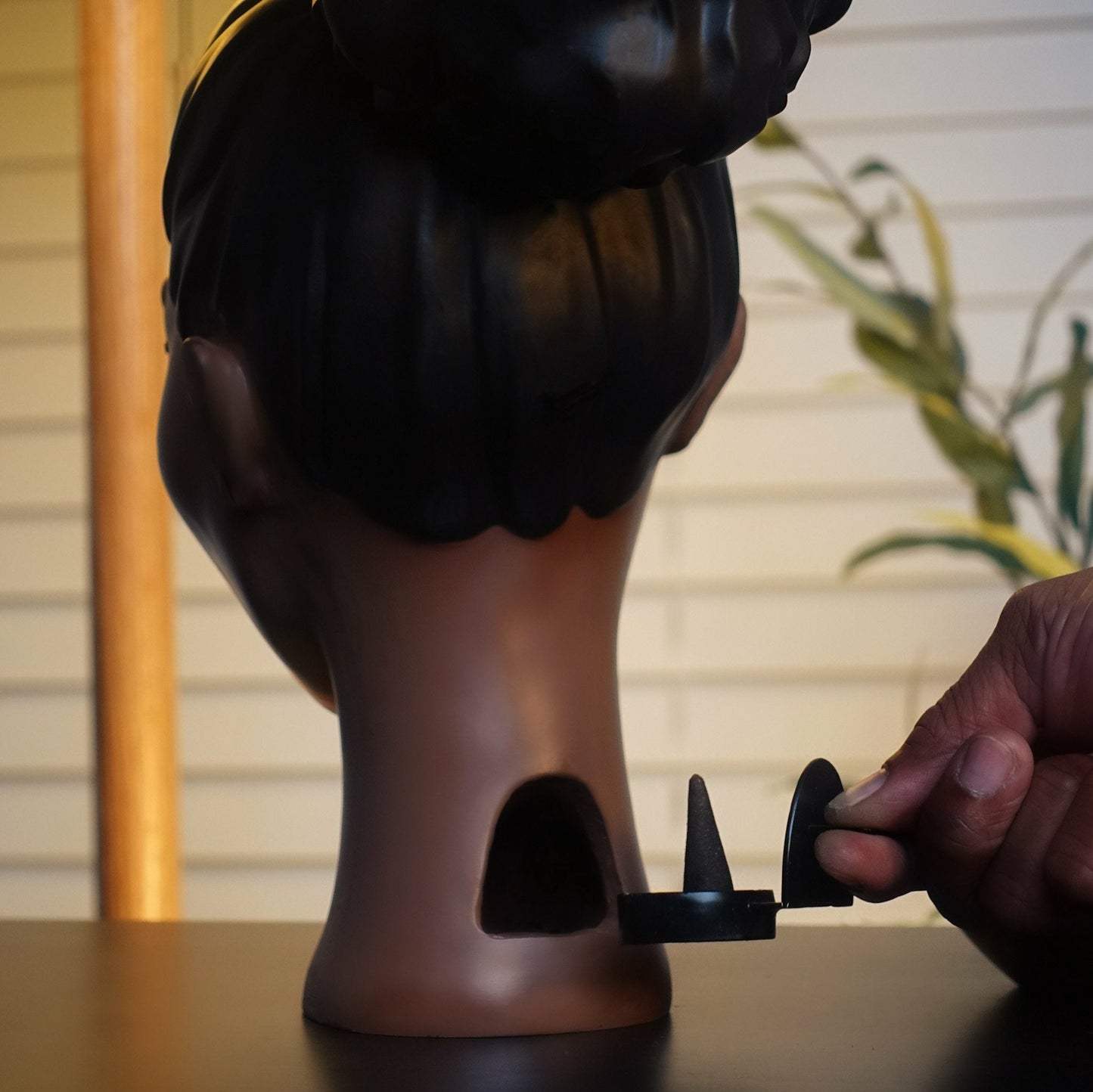 Naotstore - Head Incense Burner Black Woman