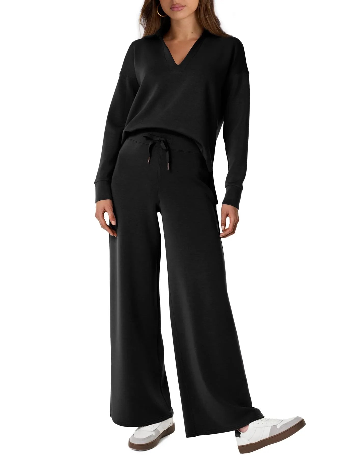 Naotstore - Casual Long Sleeve Sweatsuits Sets