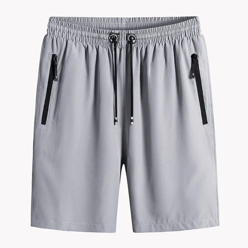 Naotstore - Stylish and Comfortable Plus Size Men's Ice Silk Stretch Shorts