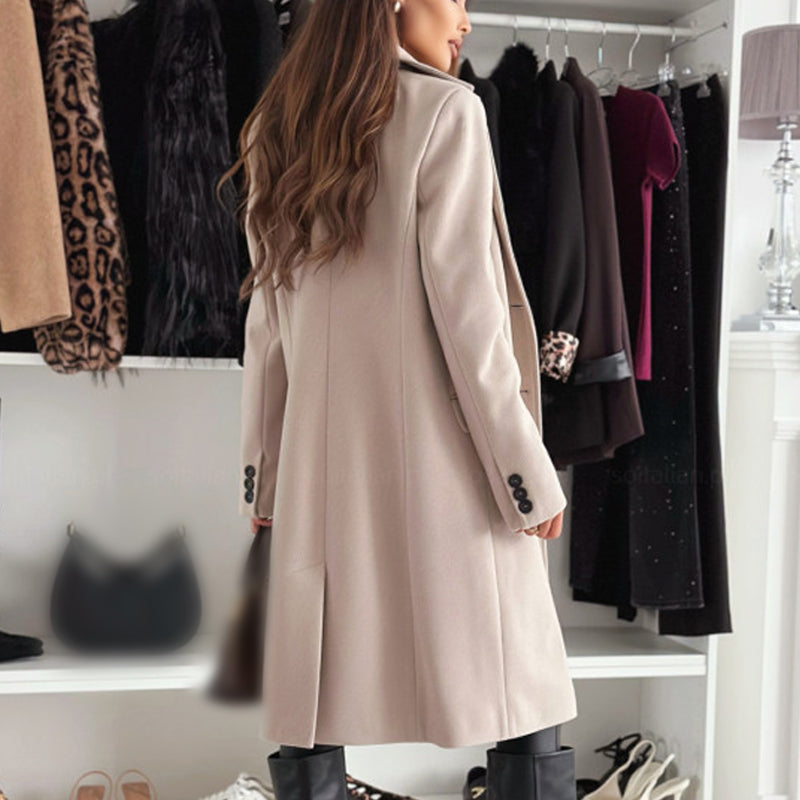 Naotstore - Women’s Elegant Tailored Long Coat