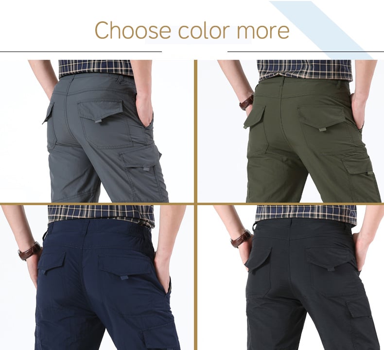 Naotstore - Multi-Pocket Outdoor Waterproof Pants