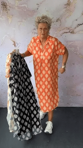 🎉🔥LAST DAY 51% OFF🔥Loose lapel printed shirt dress