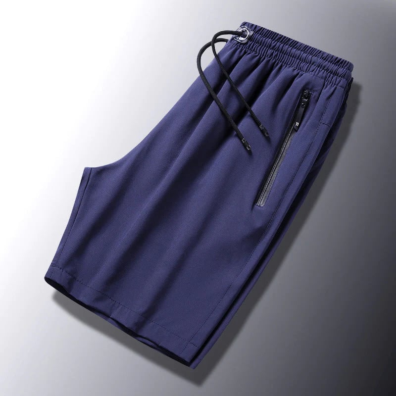 Naotstore - Stylish and Comfortable Plus Size Men's Ice Silk Stretch Shorts