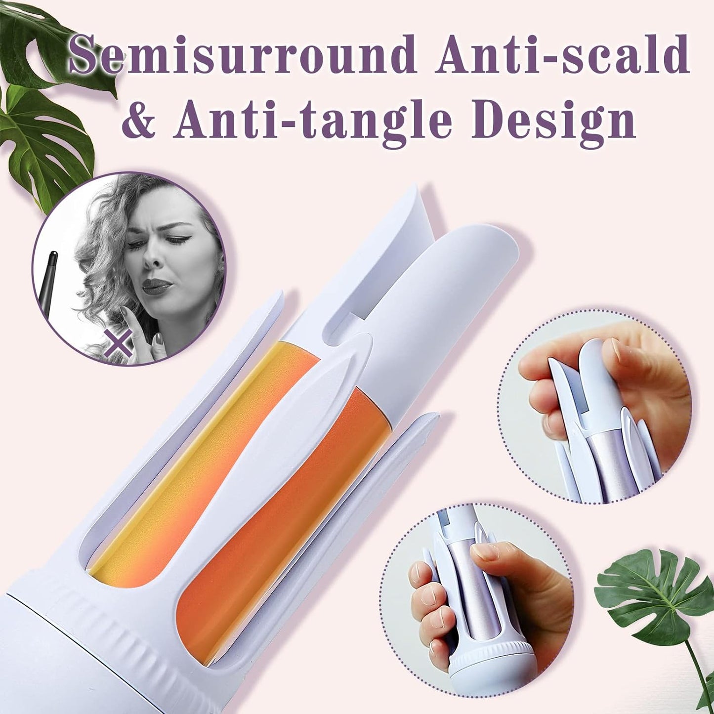 Naotstore - Rotating automatic curling iron