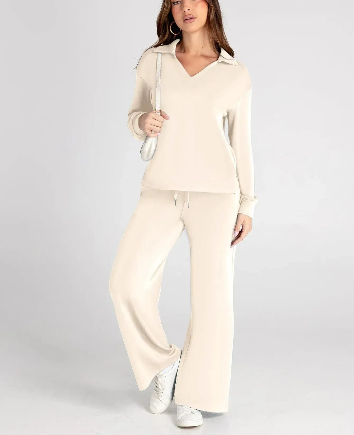 Naotstore - Casual Long Sleeve Sweatsuits Sets