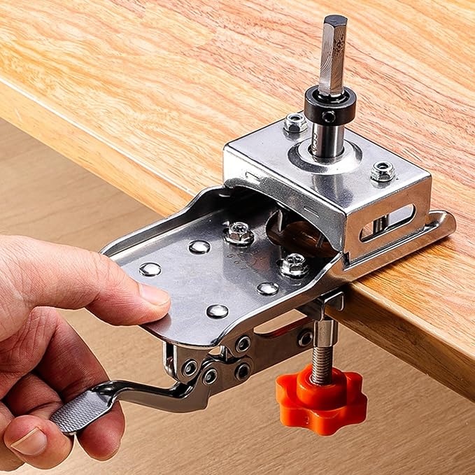 Naotstore - Woodworking 35mm Hinge Boring Jig Hole Opener Kit