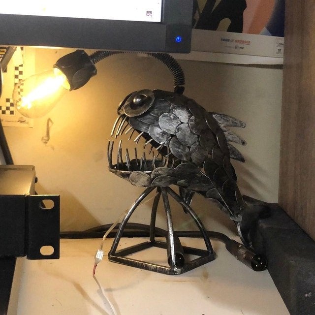 Naotstore - Angler Fish Lamp-Best Home Decor Custom Art