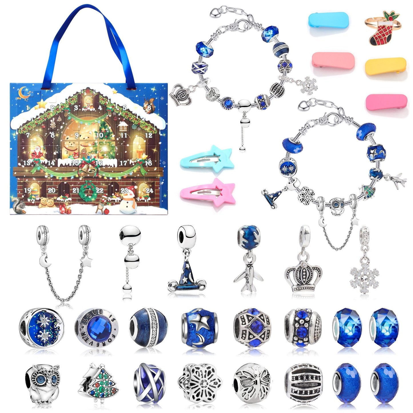 Naotstore - diy christmas advent calendar bracelets set
