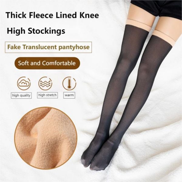Naotstore - Non-Slip Thickened Knee-High Socks