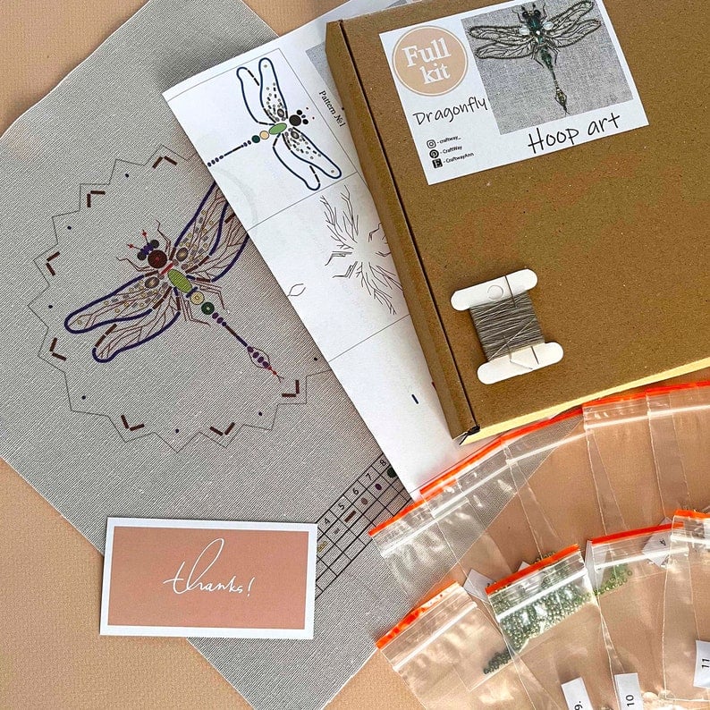 Naotstore - Insect Bead Embroidery DIY Craft Kit