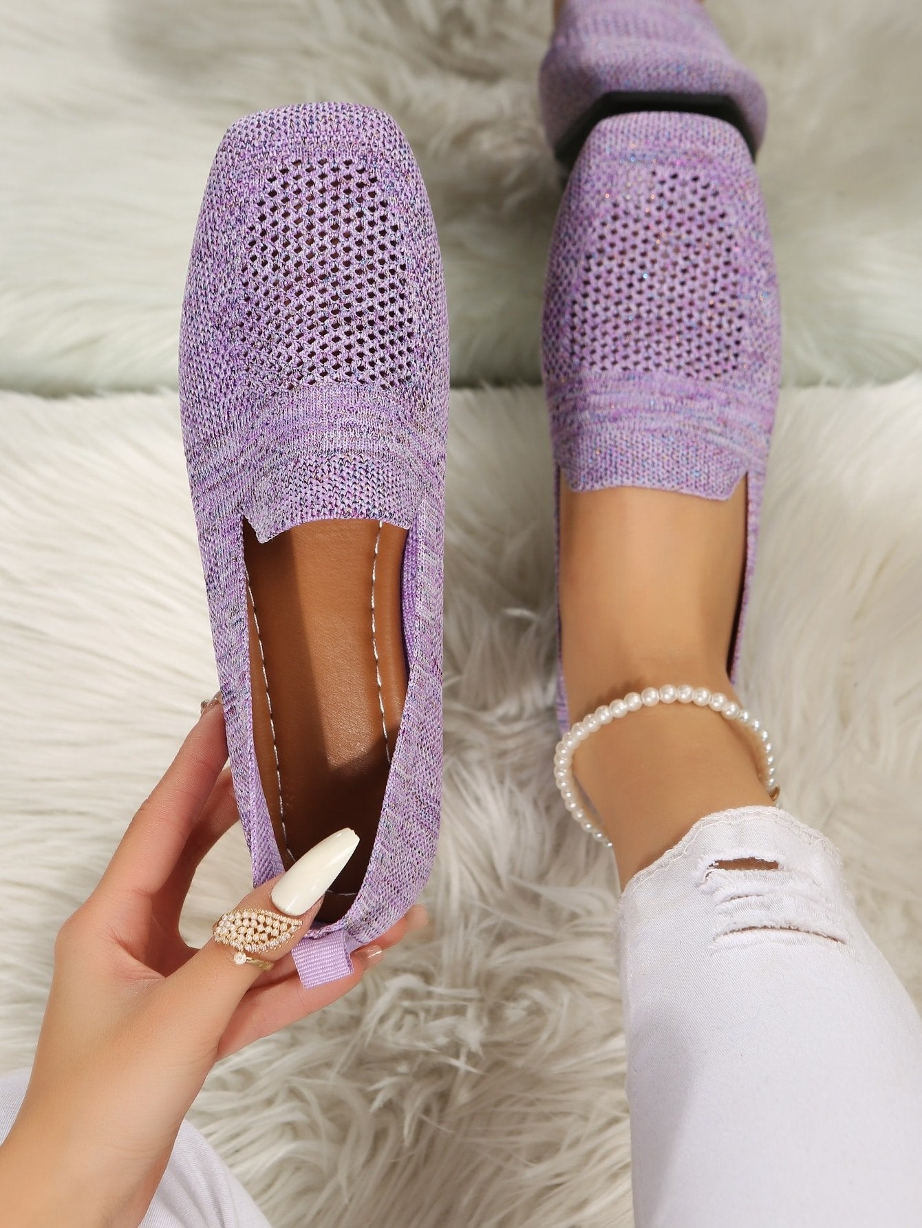 Naotstore - Women Comfortable Arch Support Non-Slip Flat Shoes