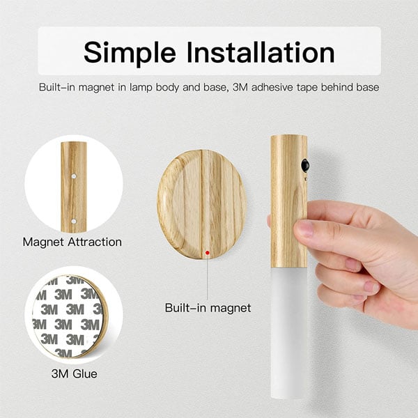 ✨This week's special price is $26.99💡Intelligent Human Sensing Portable Wall Light
