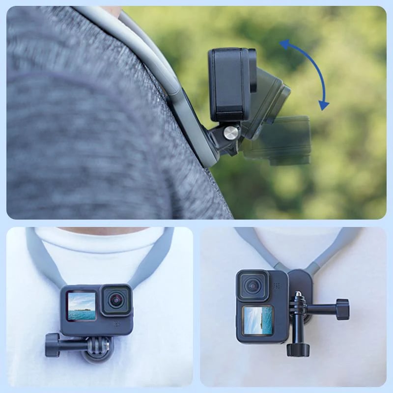 Naotstore - U-shape Neck Holder Mount for Sports Camera